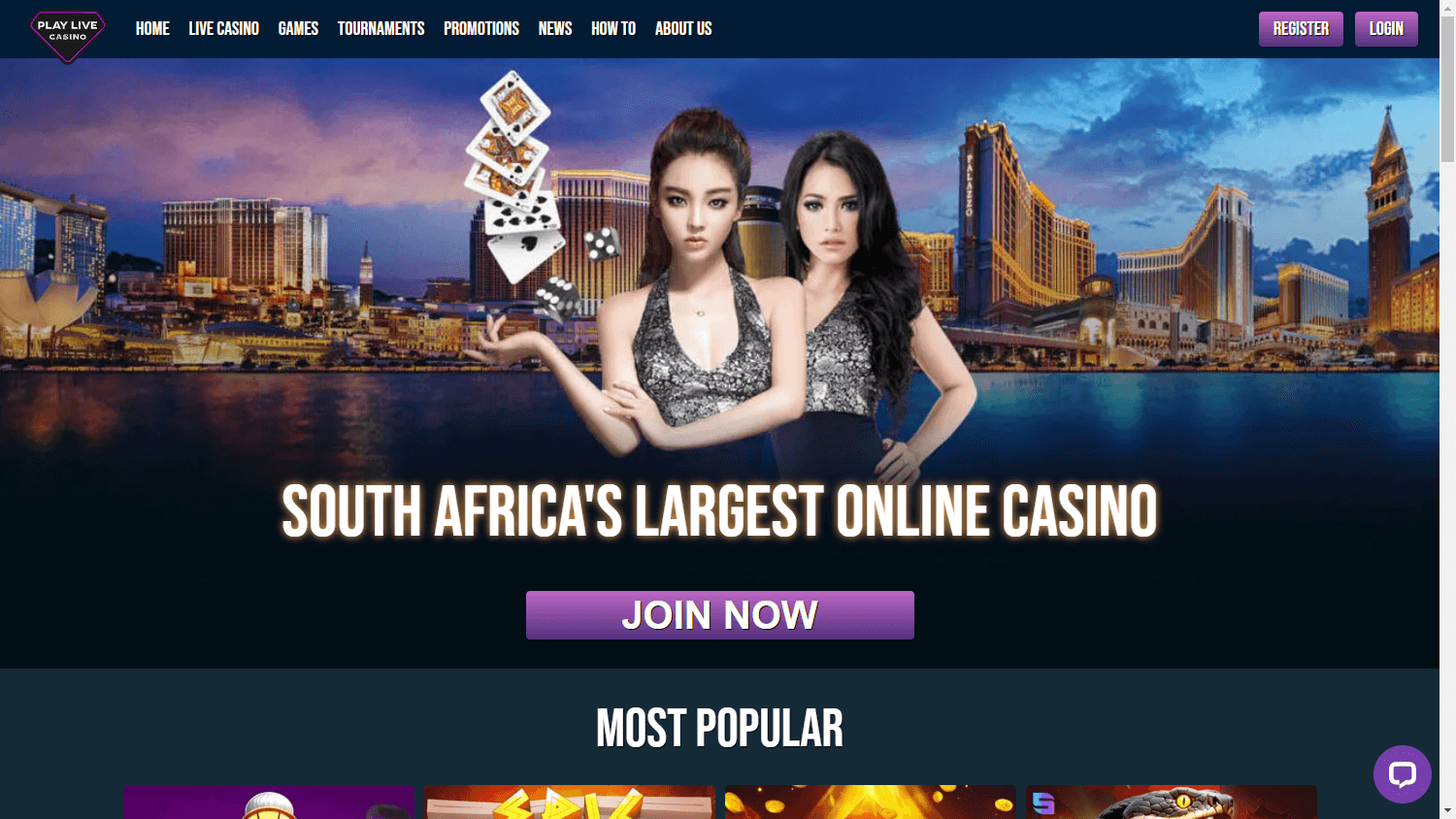 PlayLive Casino Desktop screenshot